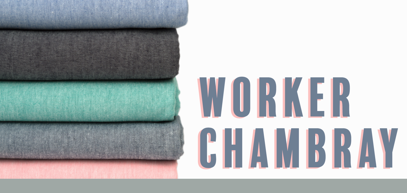 Pattern Worker Chambray